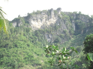 Cliffs near Lamac